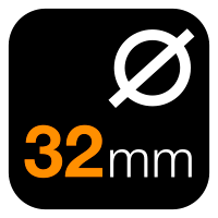 Rozsah střihu 32 mm