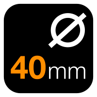Rozsah střihu 40 mm