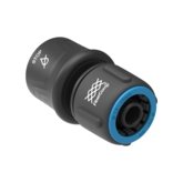 FiberComp Quick hose connector 13-15 mm (1/2"-5/8") STOP