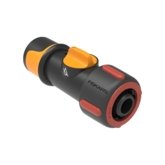 Hose connector, On/Off 19mm (3/4")